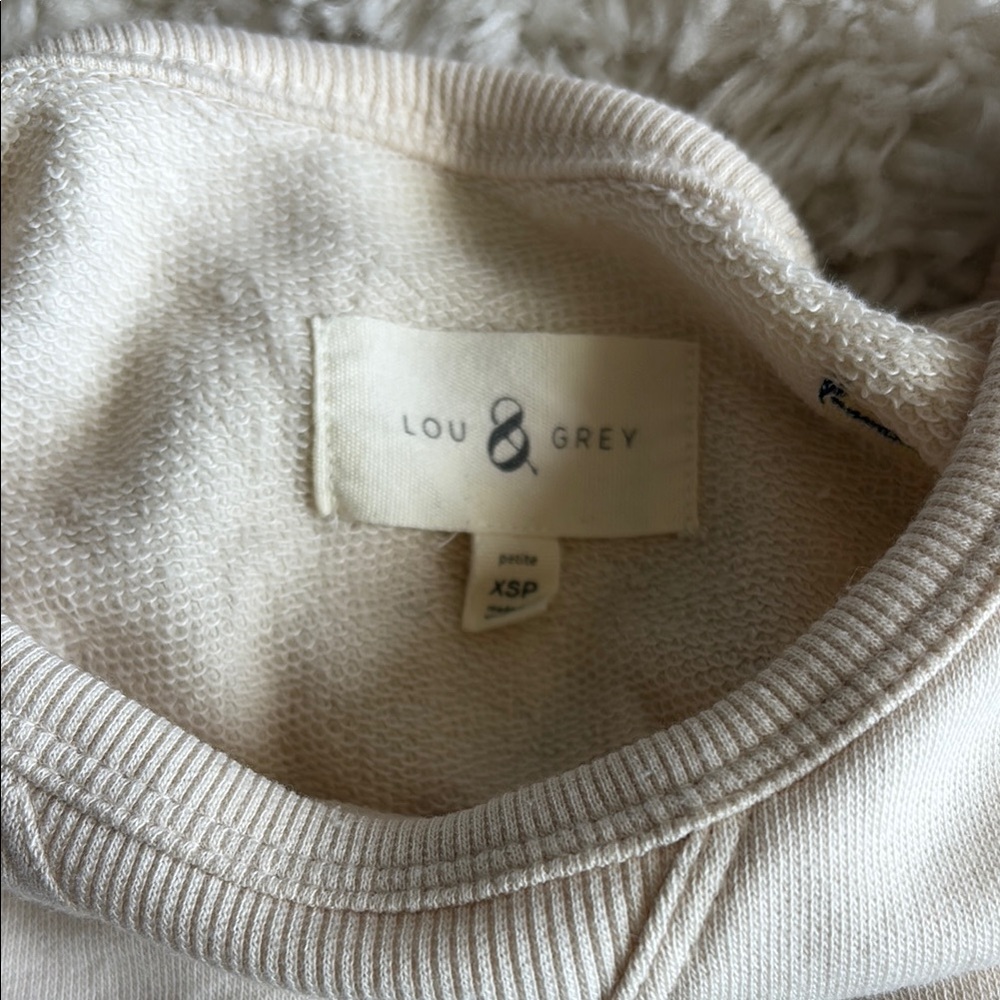 Lou & Grey Cream Embroidered Fruit Sweatshirt And… - image 5